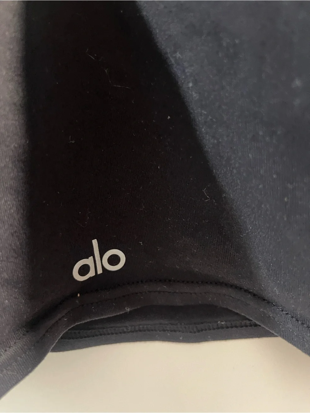 ALO Yoga Black Crossback Sports Bra